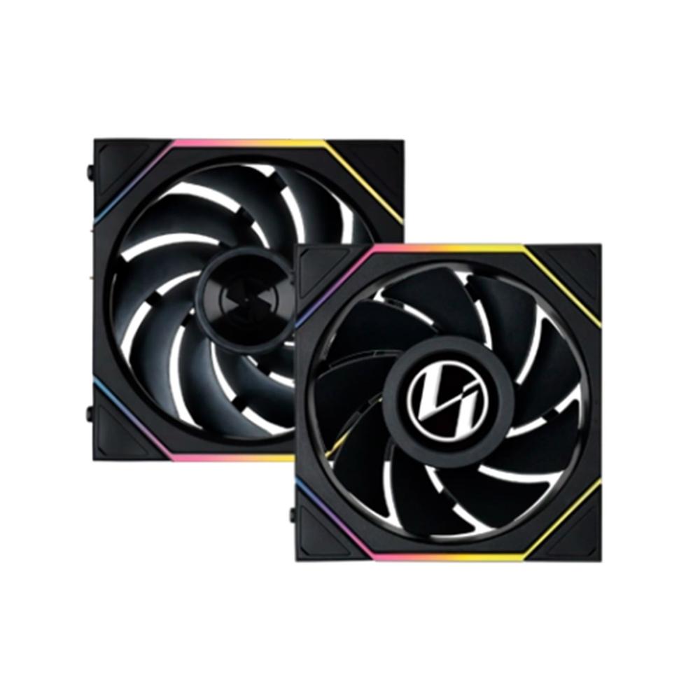 VENTILADOR CAJA LIAN LI UNIFAN TL-LCD WIRELESS ARGB 3 X 120MM BLACK