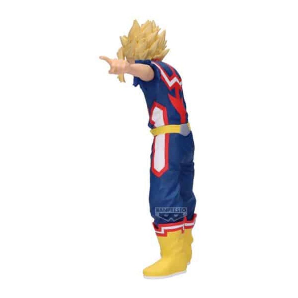 FIGURA BANPRESTO MY HERO ACADEMIA THE AMAZING HEROES PLUS ALL MIGHT TRUE FORM 18CM