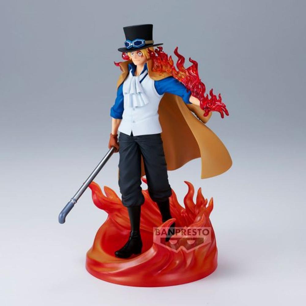 FIGURA BANPRESTO ONE PIECE THE SHUKKO LOGIA  SABO SPECIAL EDITION 17CM