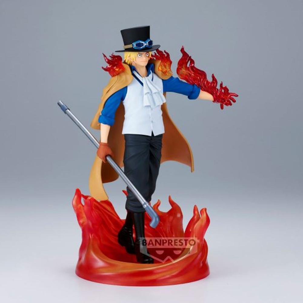 FIGURA BANPRESTO ONE PIECE THE SHUKKO LOGIA  SABO SPECIAL EDITION 17CM