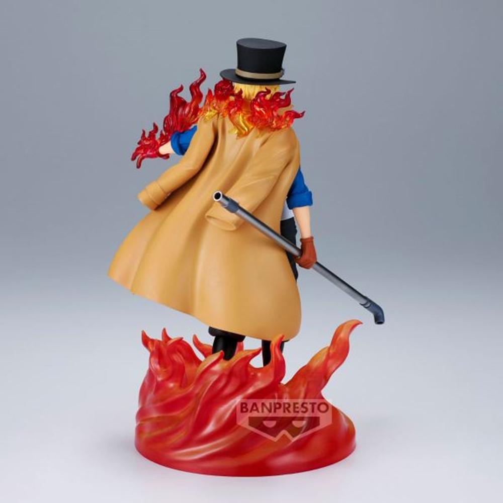 FIGURA BANPRESTO ONE PIECE THE SHUKKO LOGIA  SABO SPECIAL EDITION 17CM