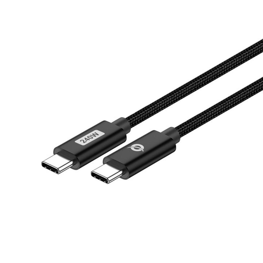 CABLE USB TIPO C CONCEPTRONIC 1.2M/ MACHO-MACHO / PD 3.1 / 240W