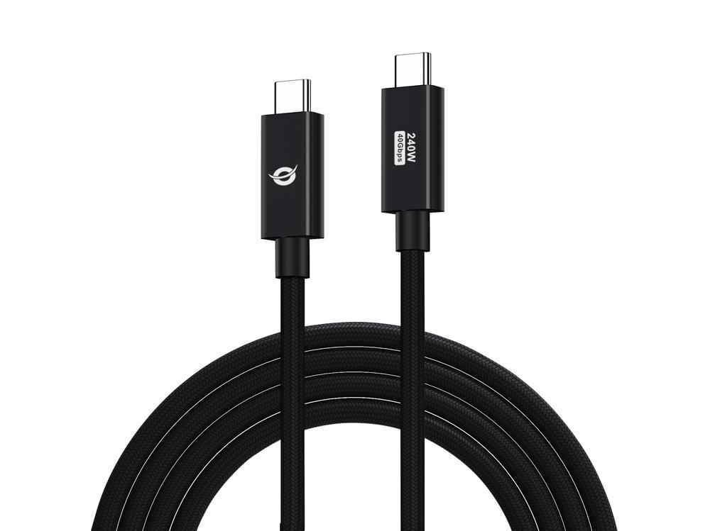 CABLE USB-C CONCEPTRONIC MACHO - MACHO 1.2M PD 3.1 240W 48V 5A 480MBPS E-MARK