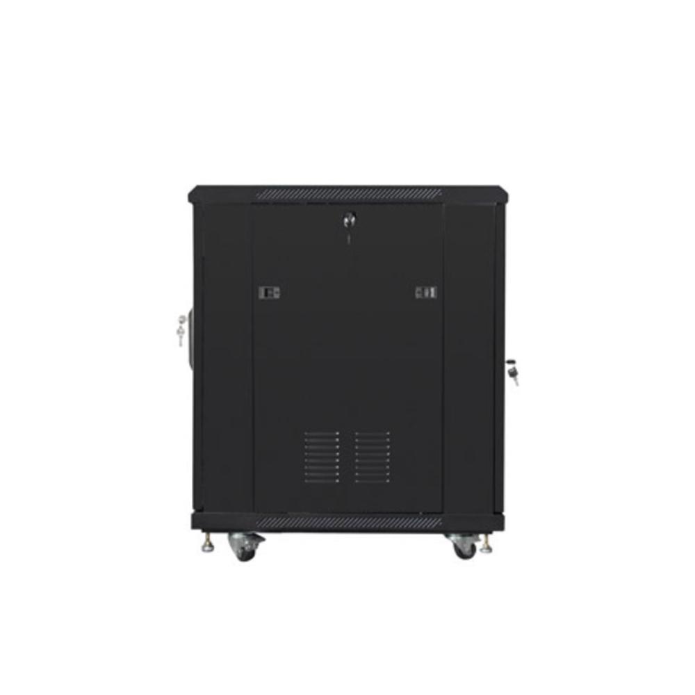 ARMARIO RACK LANBERG 19" 15U / 600X800 FLAT PACK NEGRO PUERTA MALLA