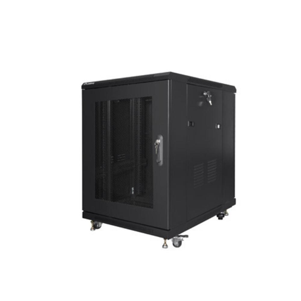 ARMARIO RACK LANBERG 19" 15U / 600X800 FLAT PACK NEGRO PUERTA MALLA