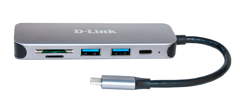 HUB D-LINK USB TIPO C 6 EN 1