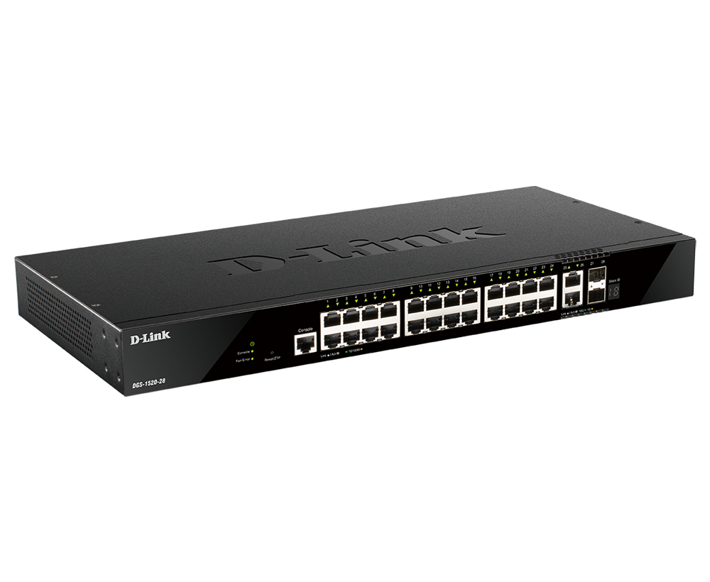 SWITCH D-LINK DGS-1520-28/E 28 PUERTOS