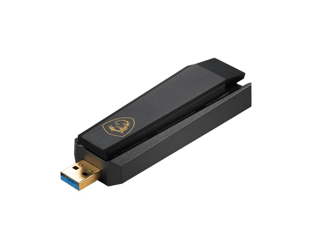 ADAPTADOR WIFI6E USB MSI GUAXE54 AXE5400