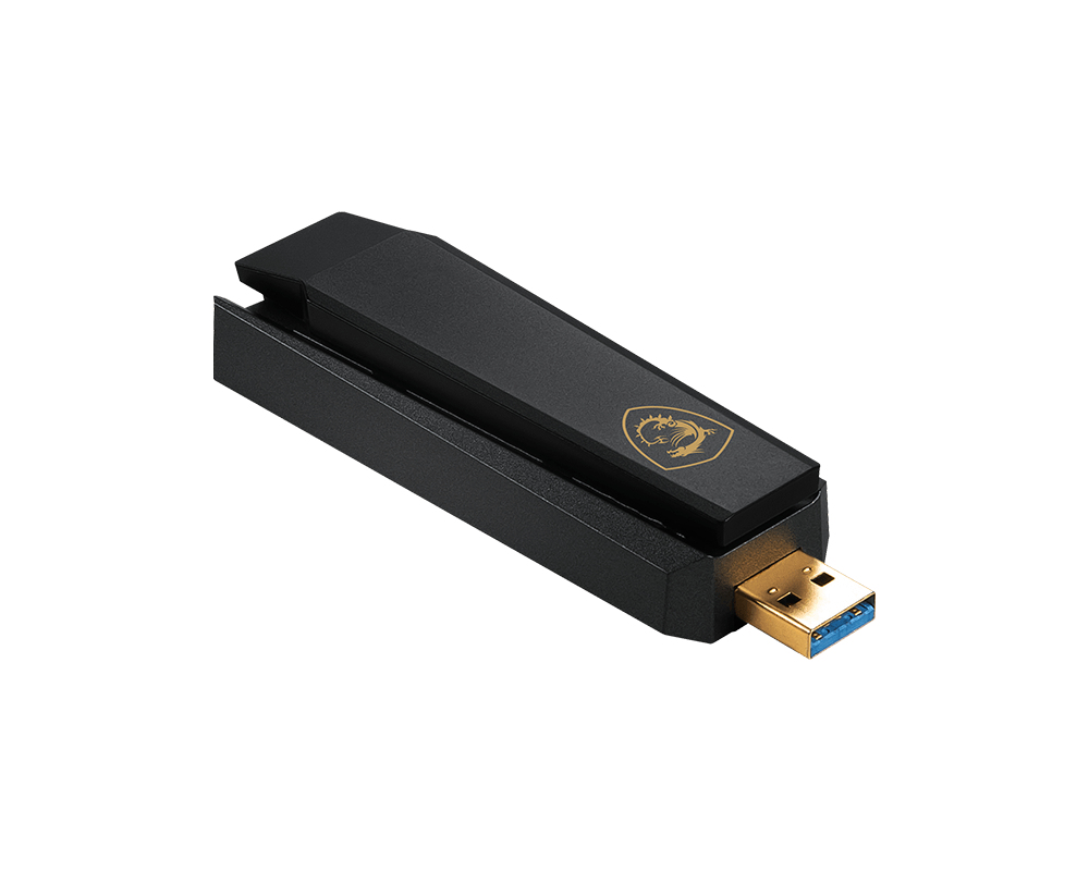 ADAPTADOR WIFI6E USB MSI GUAXE54 AXE5400