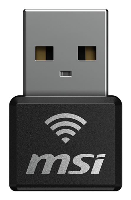 NANO ADAPTADOR WIFI6 USB MSI GUAX18N AX1800
