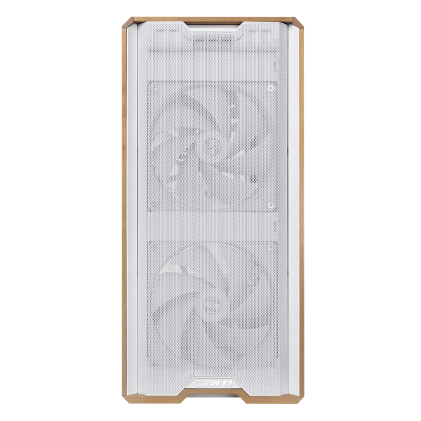 CAJA ORDENADOR GAMING LIAN LI LANCOOL 217 ATX CRISTAL TEMPLADO MADERA BLANCA