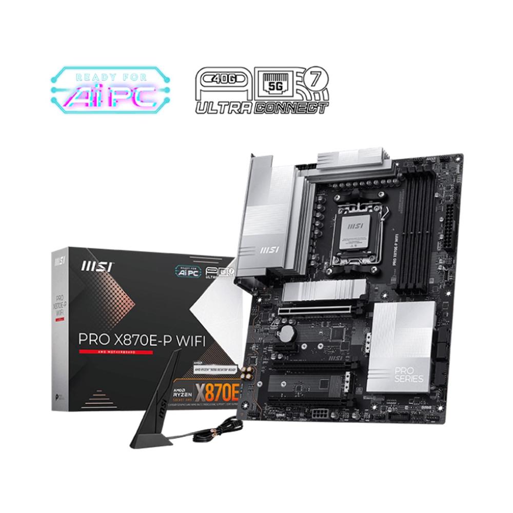 PLACA BASE MSI AM5 PRO X870E-P WIFI DDR5 ATX