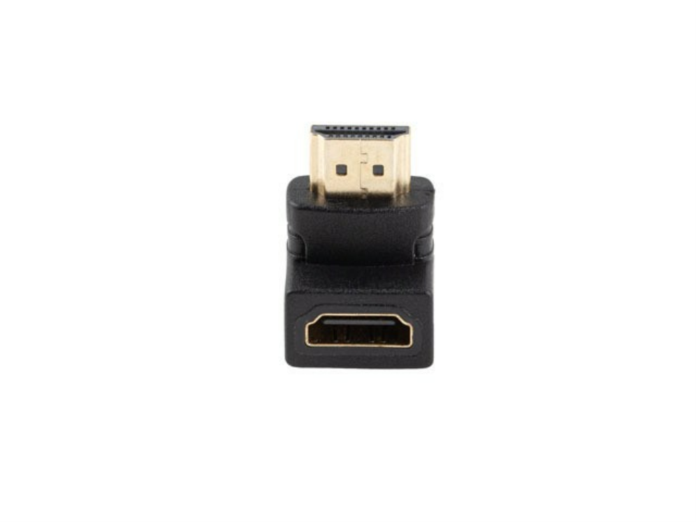 ADAPTADOR HDMI 4K LANBERG MACHO-HEMBRA ANGULO ABAJO