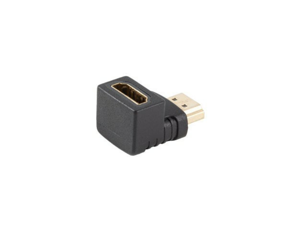 ADAPTADOR HDMI 4K LANBERG MACHO-HEMBRA ANGULO ABAJO