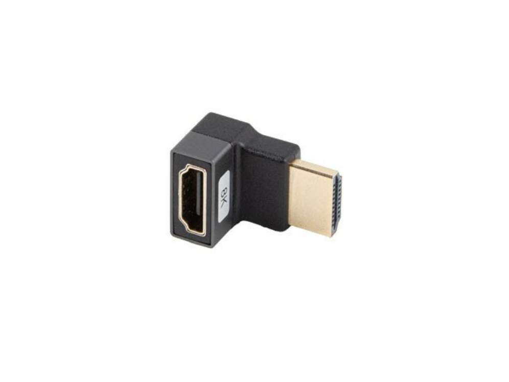 ADAPTADOR HDMI 8K LANBERG MACHO-HEMBRA ANGULO ARRIBA
