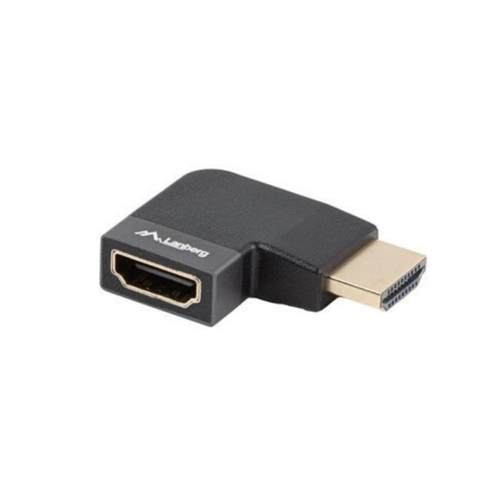 ADAPTADOR HDMI 8K LANBERG MACHO-HEMBRA ANGULO DERECHA