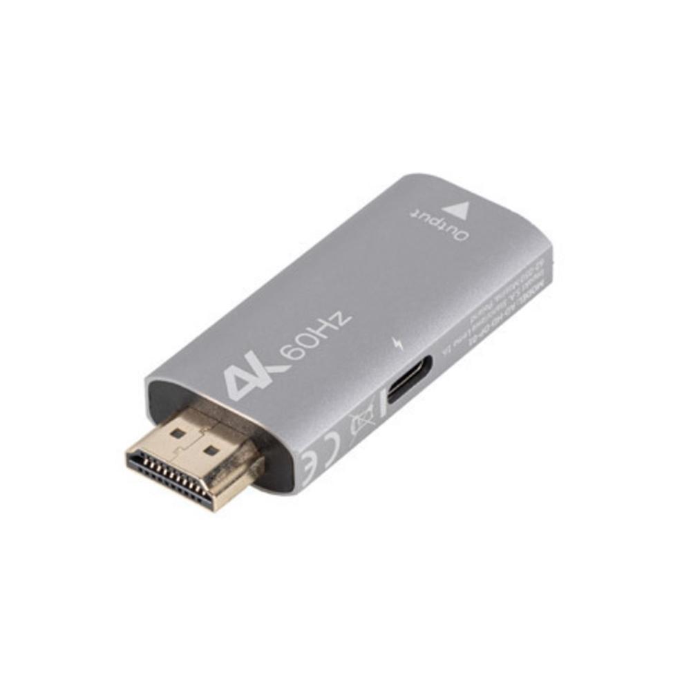 ADAPTADOR 4K HDMI A DISPLAYPORT LANBERG MACHO-HEMBRA
