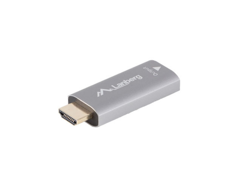 ADAPTADOR 4K HDMI A DISPLAYPORT LANBERG MACHO-HEMBRA