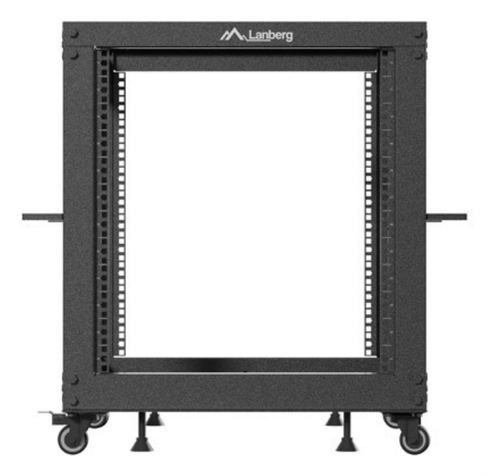 ARMARIO LANBERG ABIERTO RACK 19" 12U/ 600X600 NEGRO
