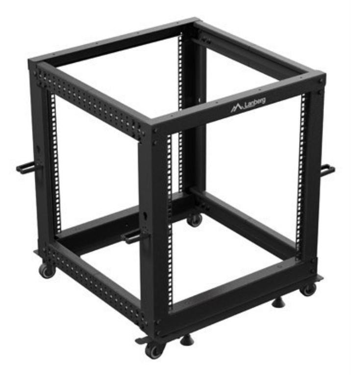 ARMARIO LANBERG ABIERTO RACK 19" 12U/ 600X600 NEGRO