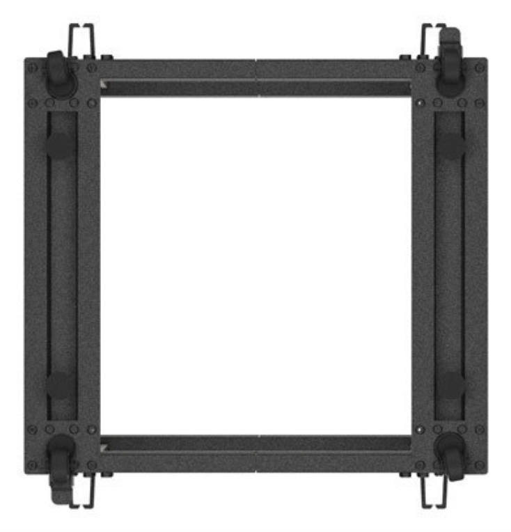 ARMARIO LANBERG ABIERTO RACK 19" 12U/ 600X600 NEGRO