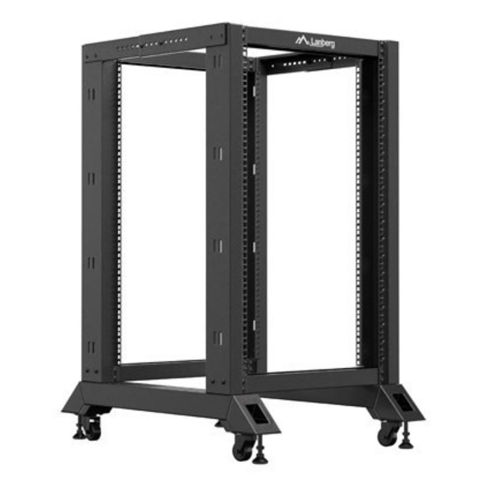 ARMARIO LANBERG ABIERTO RACK 19" 18U/ 600X800 NEGRO