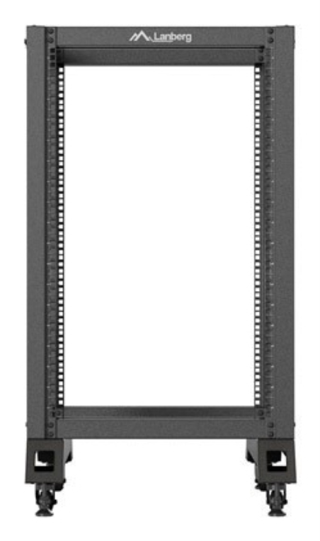 ARMARIO LANBERG ABIERTO RACK 19" 18U/ 600X800 NEGRO