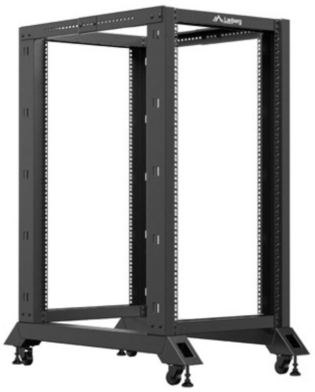 ARMARIO LANBERG ABIERTO RACK 19" 22U/ 600X1000 NEGRO