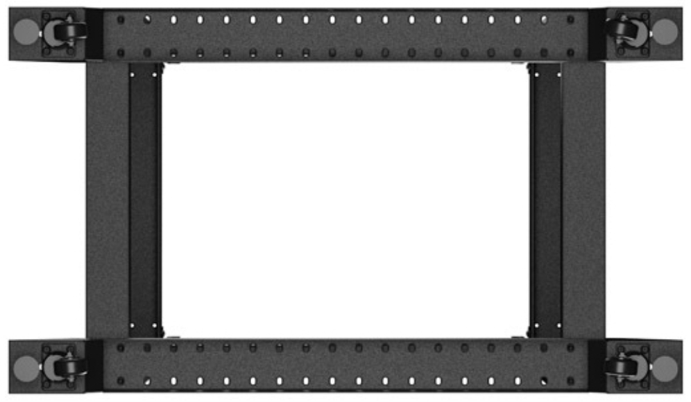 ARMARIO LANBERG ABIERTO RACK 19" 22U/ 600X1000 NEGRO