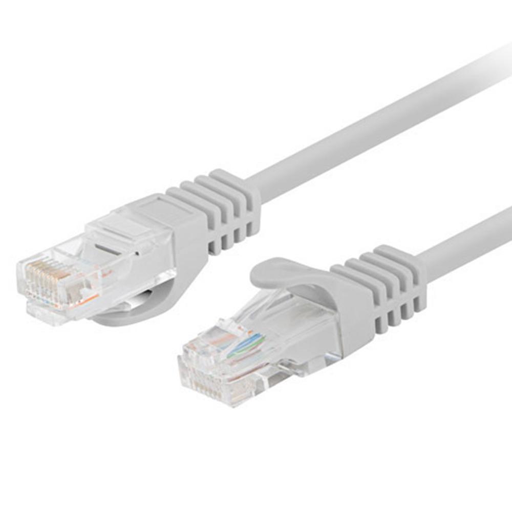 CABLE RED LANBERG LATIGUILLO CAT.6 U/UTP 7.5M GRIS FLUKE PASSED