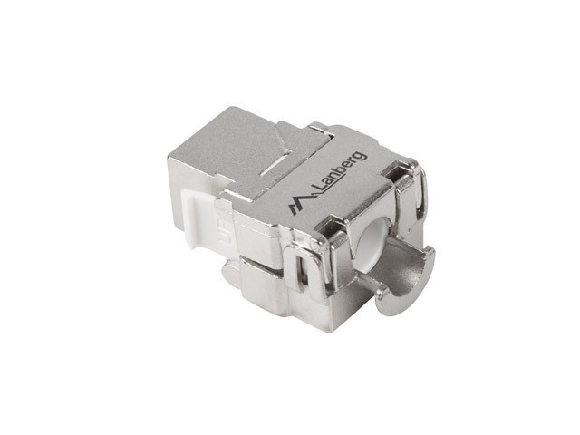 CONECTOR KEYSTONE LANBERG TOOLLESS RJ45 A LSA CAT.6 S/FTP 180 GRADOS