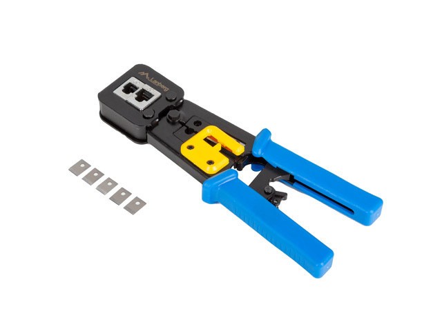 CRIMPADORA LANBERG PASS THROUGH RJ45/RJ11/RJ12
