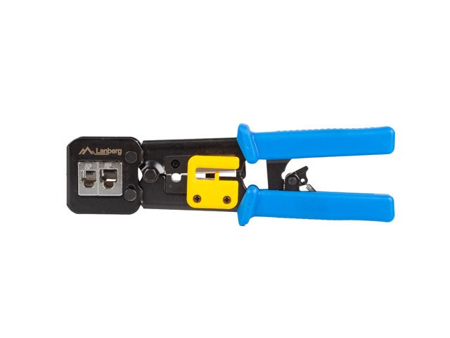CRIMPADORA LANBERG PASS THROUGH RJ45/RJ11/RJ12