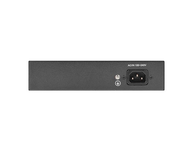 SWITCH LANBERG 10 PUERTOS 100MB 8xPOE+/2x GBIT ETHER 120W RACK 10"/19"