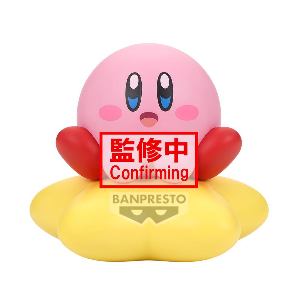 FIGURA BANPRESTO KIRBY SOFVIMATES KIRBY WARP STAR VER.