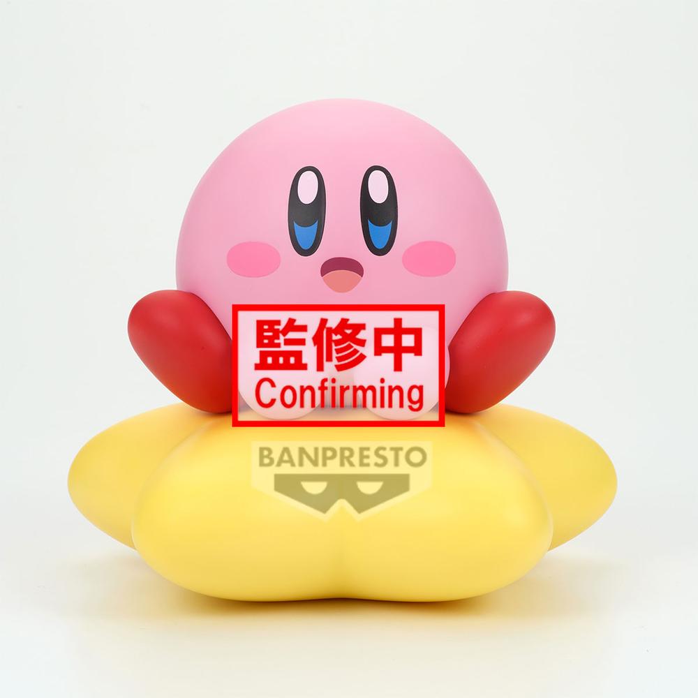 FIGURA BANPRESTO KIRBY SOFVIMATES KIRBY WARP STAR VER.