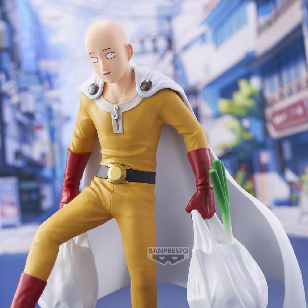 FIGURA BANPRESTO ONE PUNCH MAN ONE PUNCH LIFE SAITAMA 20CM