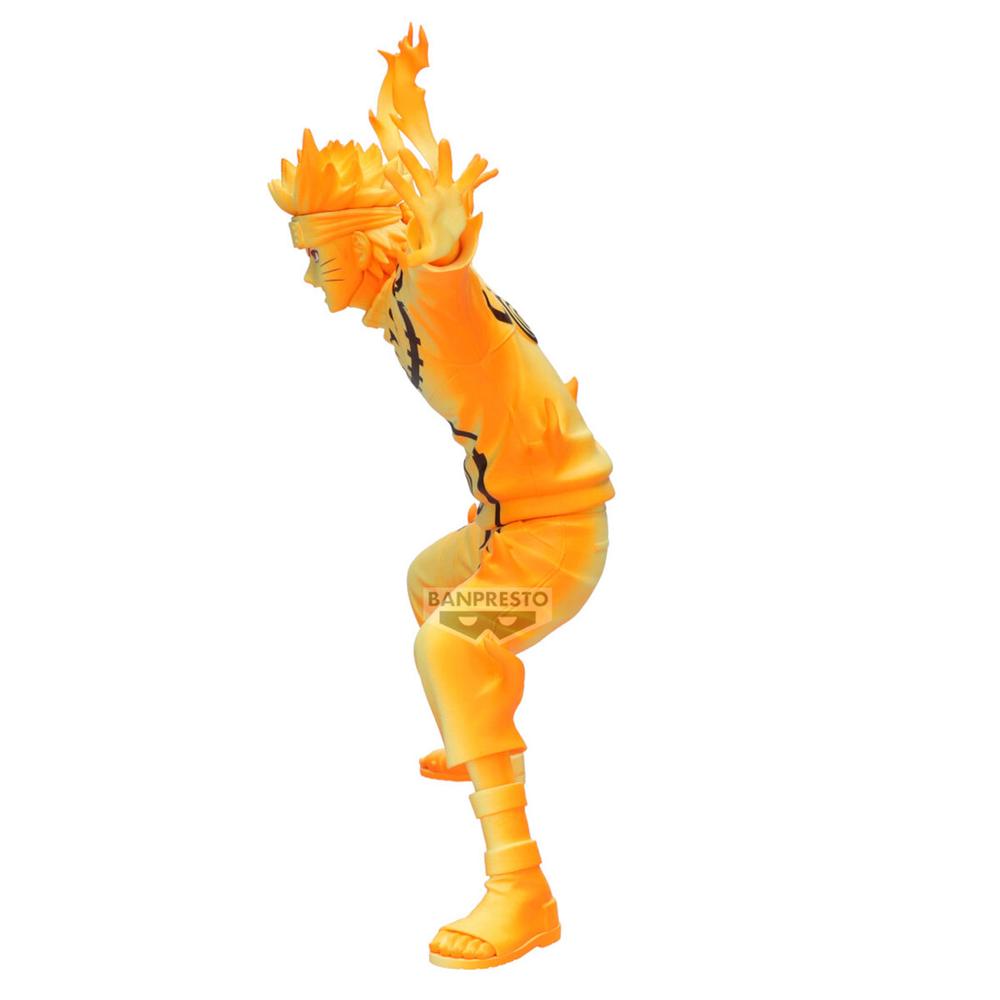 FIGURA BANPRESTO NARUTO SHIPPUDEN GRANDISTA NARUTO UZUMAKI 21CM