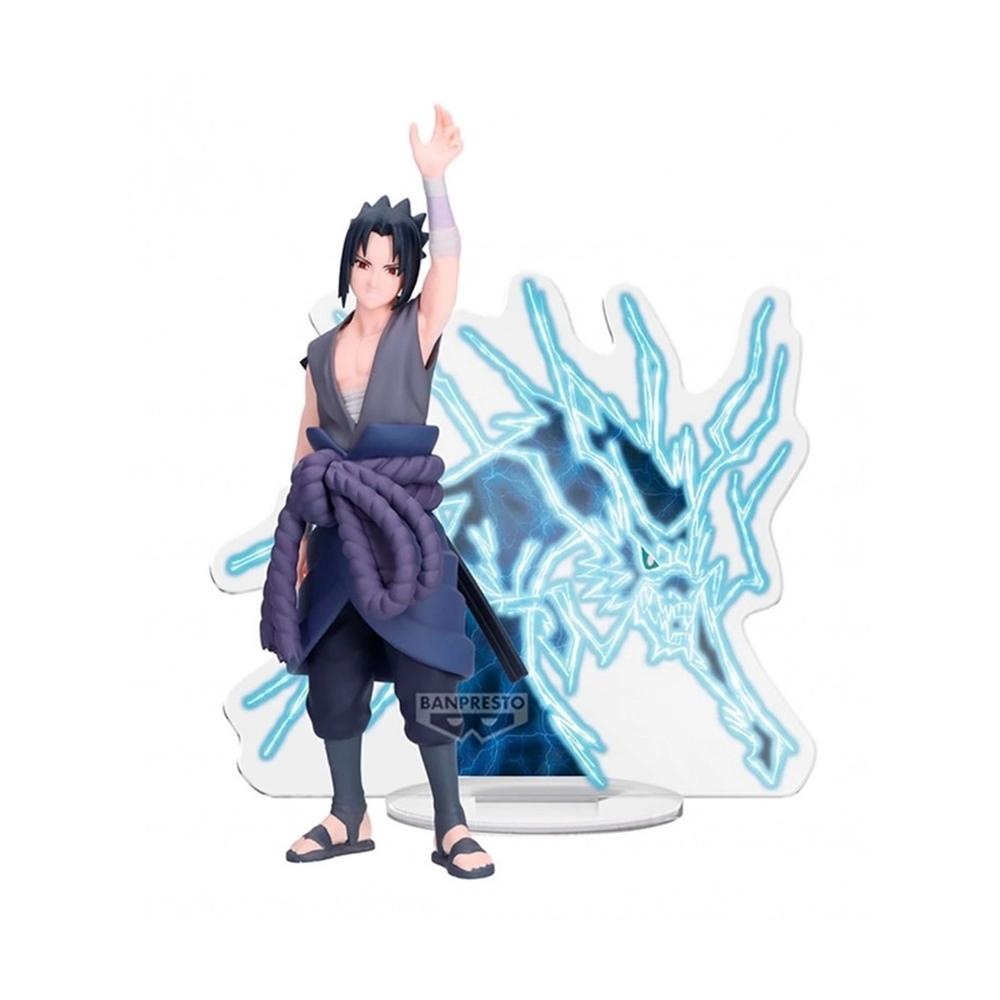FIGURA BANPRESTO NARUTO SHIPPUDEN PANEL SPECTACLE LIGHTNING FROM HEAVEN SASUKE UCHIHA 13CM