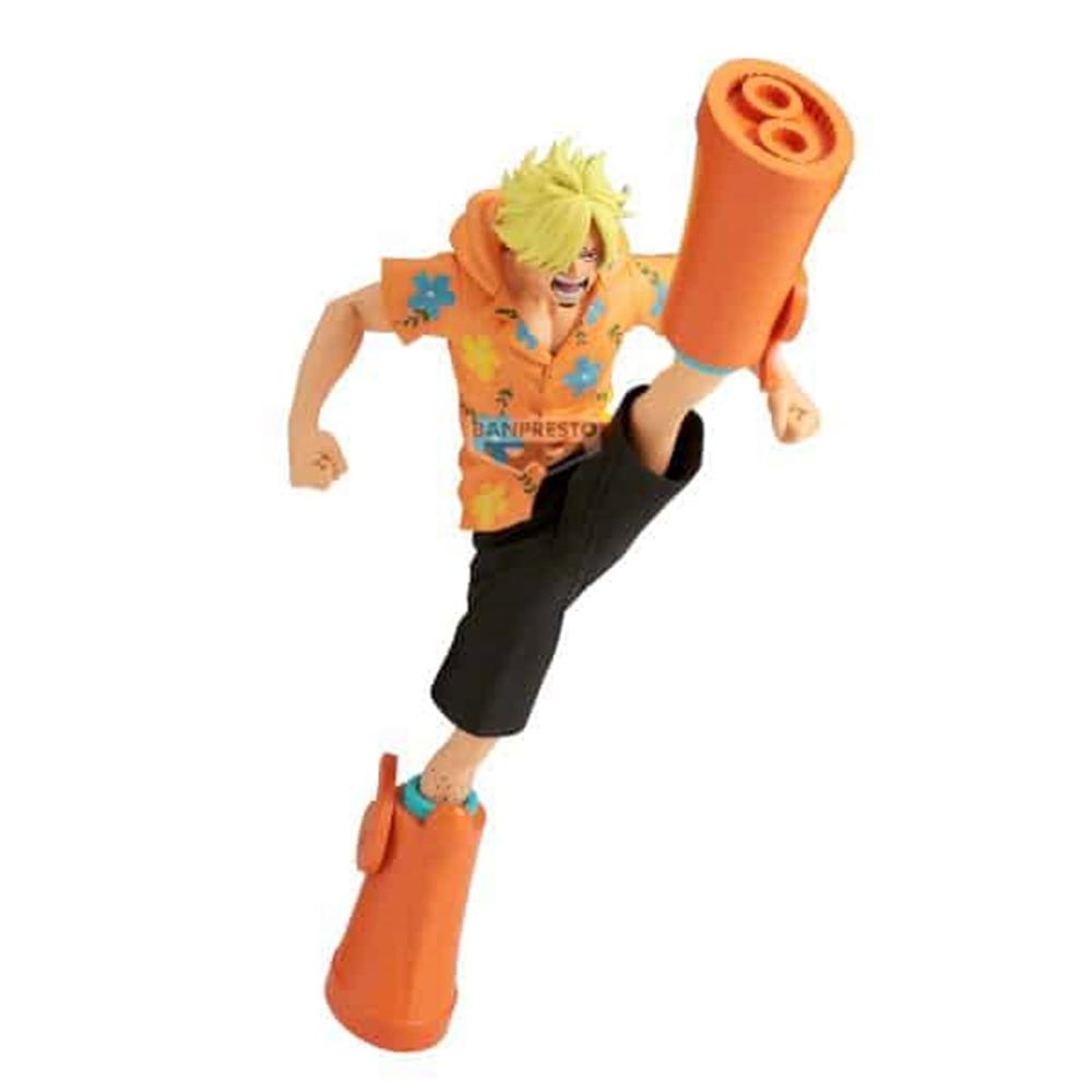 FIGURA BANPRESTO ONE PIECE BATTLE RECORD COLLECTION SANJI II 21CM