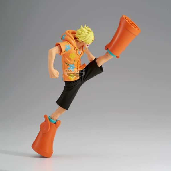 FIGURA BANPRESTO ONE PIECE BATTLE RECORD COLLECTION SANJI II 21CM