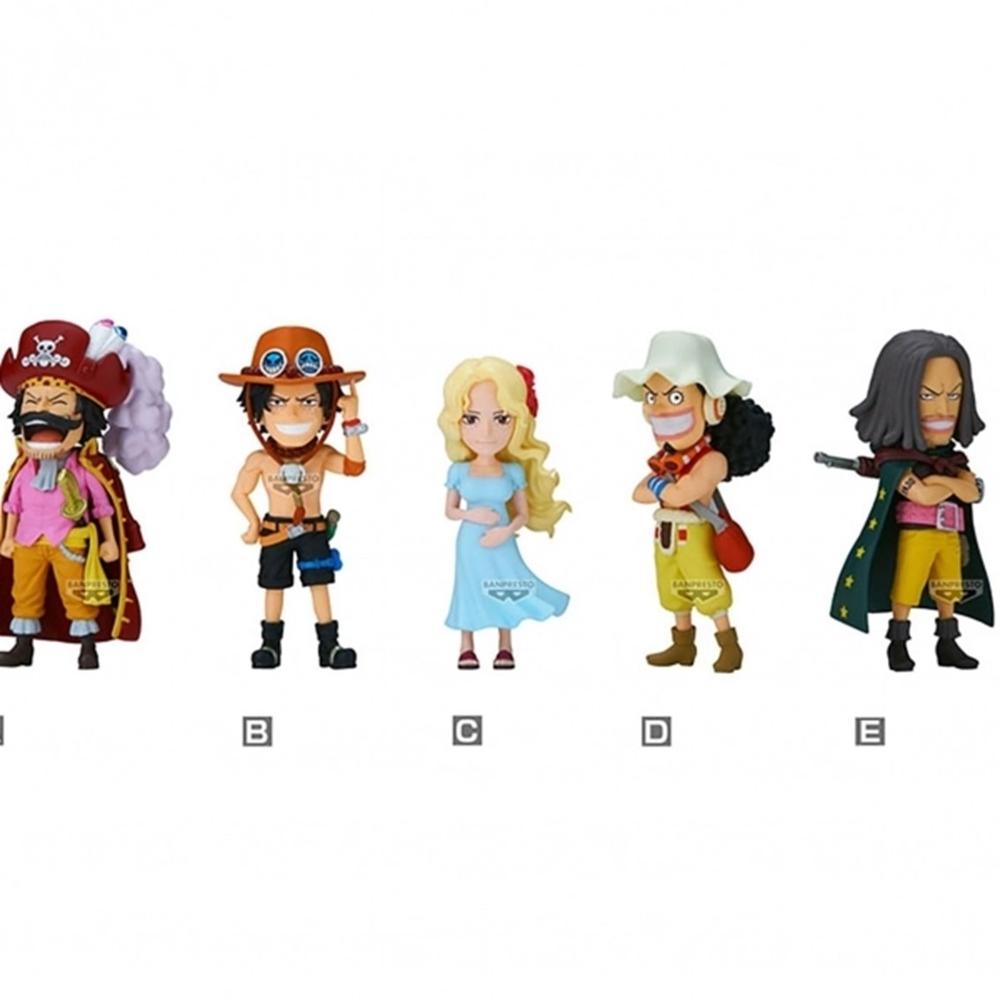 FIGURA BANPRESTO ONE PIECE WORLD COLLECTABLE FIGURE PARENT CHILD BLOODLINE 2 7CM 1 UNIDAD ALEATORIA