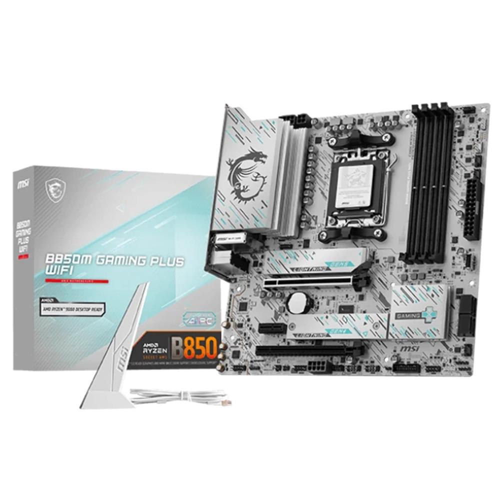 PLACA BASE MSI B850M GAMING PLUS WIFI6E MATX