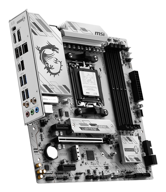 PLACA BASE MSI B850M GAMING PLUS WIFI6E MATX