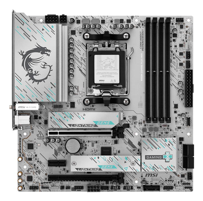 PLACA BASE MSI B850M GAMING PLUS WIFI AM5 MATX