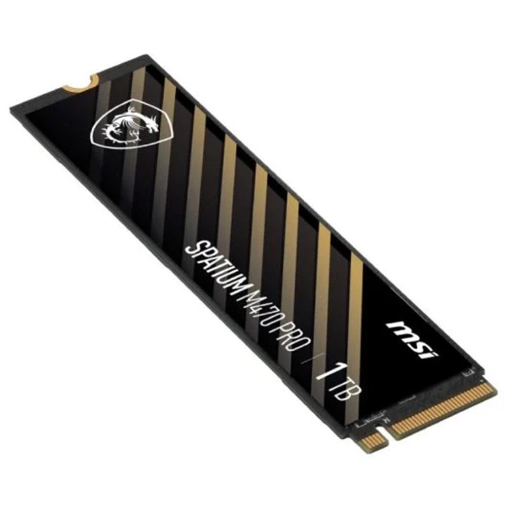 DISCO DURO INTERNO SOLIDO SSD MSI SPATIUM M470 PRO 1TB M.2 NVME PCIE4