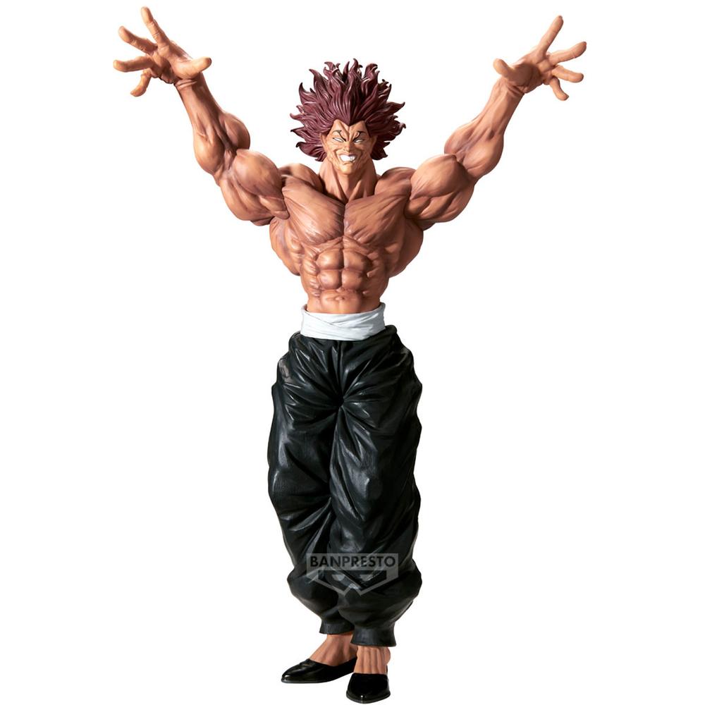 FIGURA BANPRESTO BAKI THE GRAPPLER GRANDISTA YUJIRO HANMA