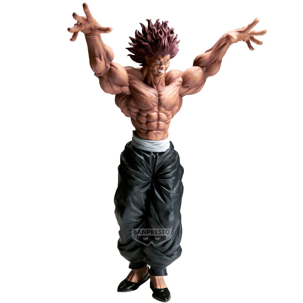 FIGURA BANPRESTO BAKI THE GRAPPLER GRANDISTA YUJIRO HANMA