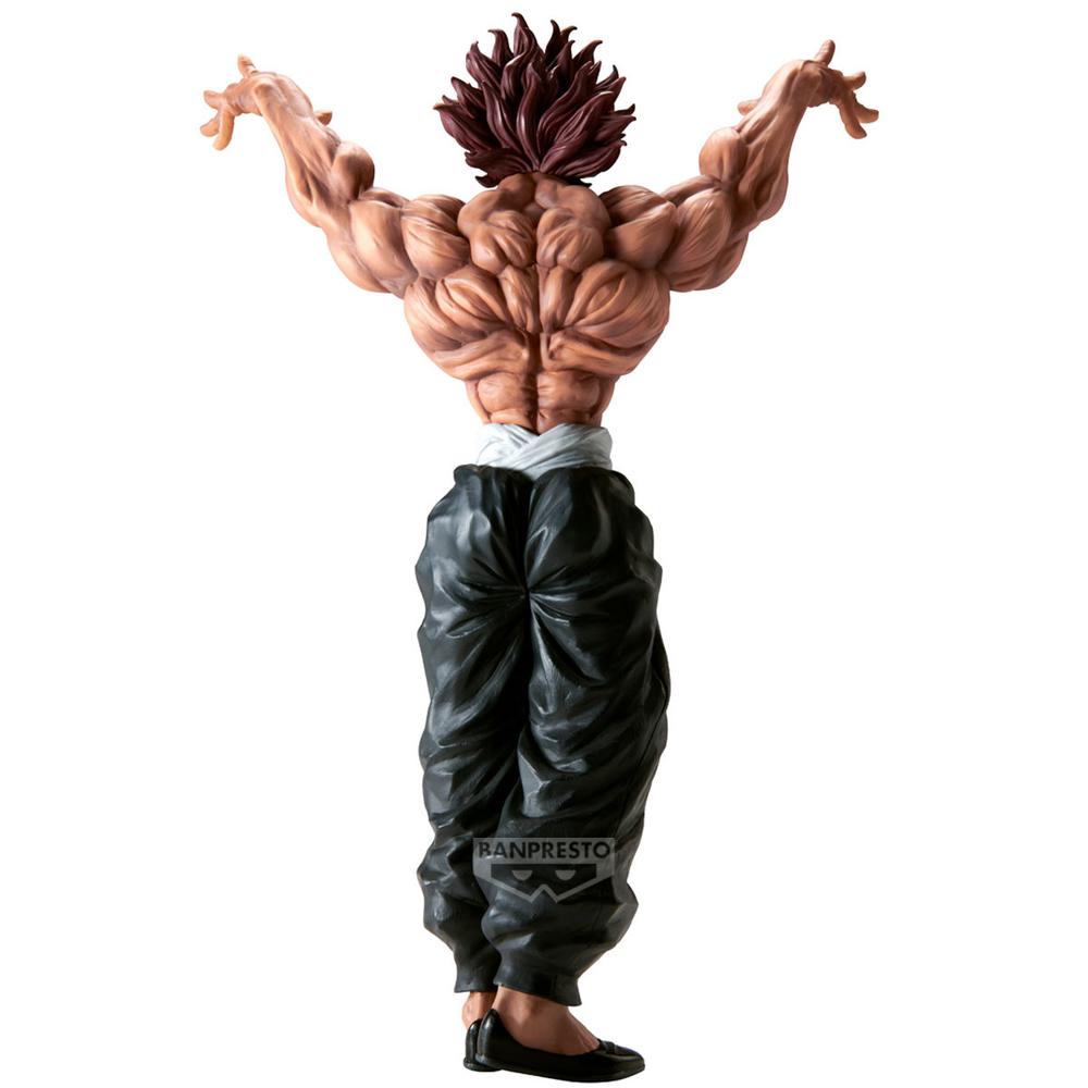 FIGURA BANPRESTO BAKI THE GRAPPLER GRANDISTA YUJIRO HANMA