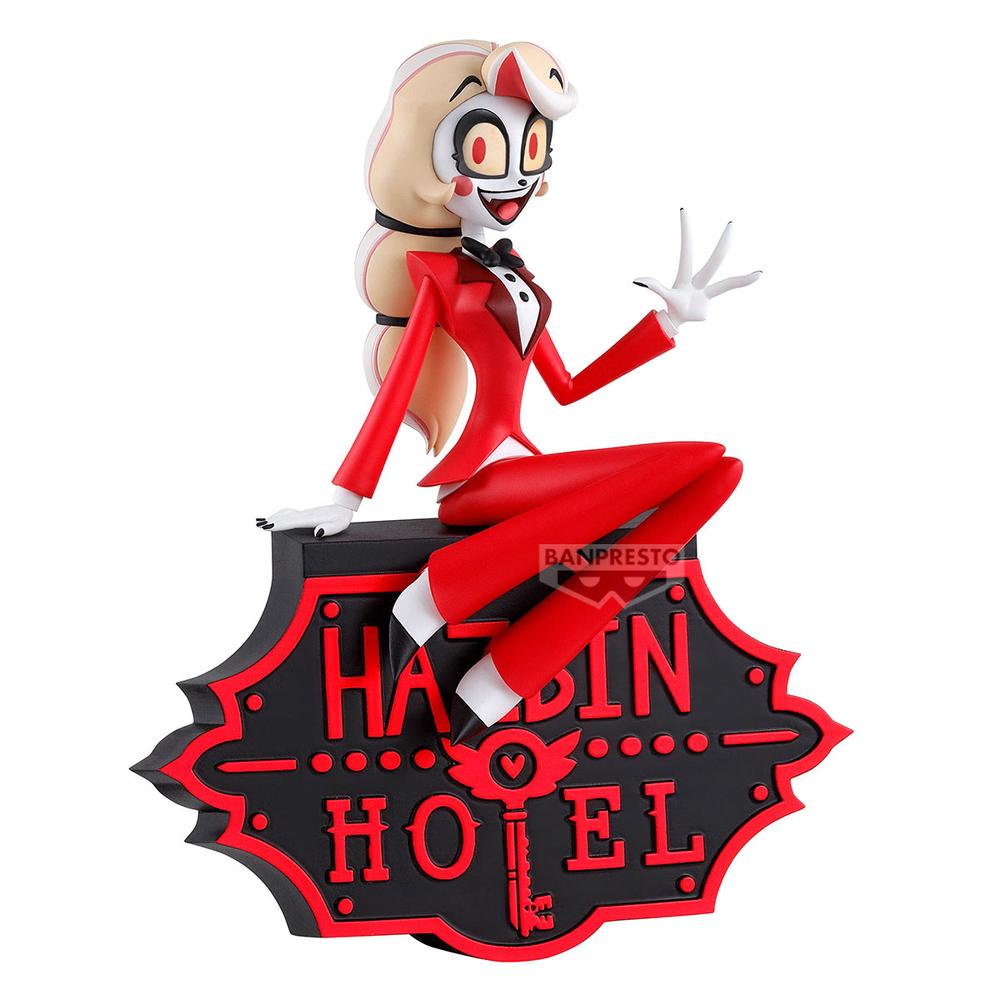 FIGURA BANPRESTO HAZBIN HOTEL MONITOR TOP FIGURE CHARLIE MORNINGSTAR VER.A